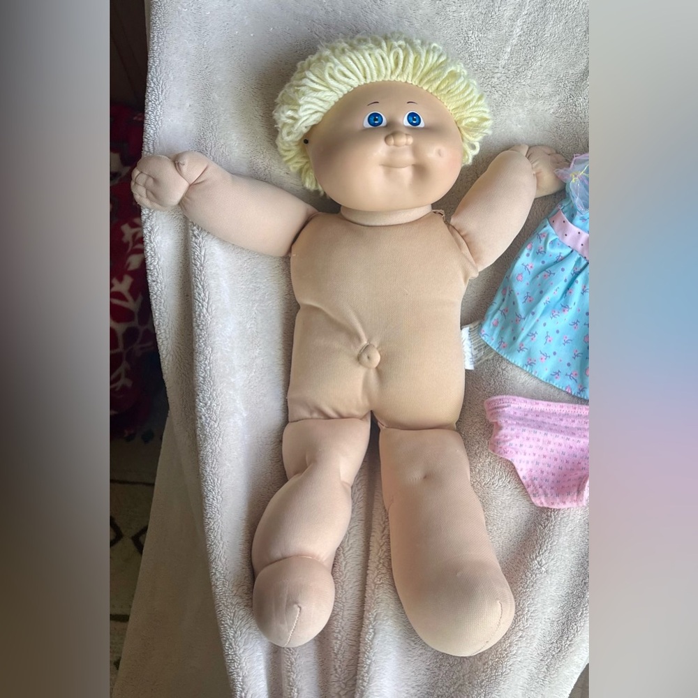 Cabbage patch vintage 1983 #3 blonde/blue doll - children - Picture 6 of 17